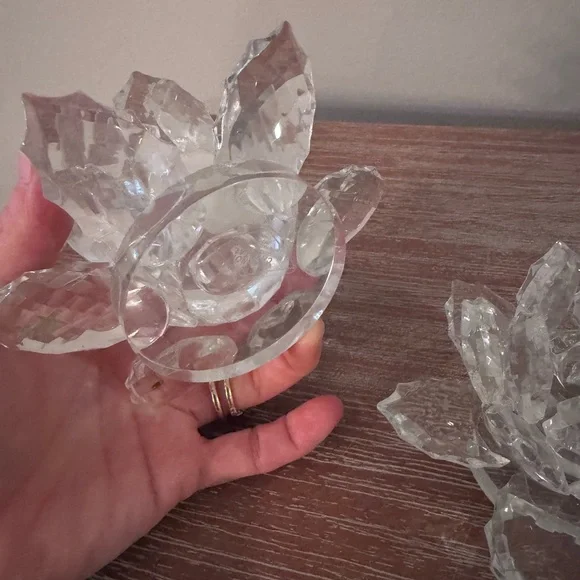 2 Shannon Crystal taper candle holders - Picture 8 of 12